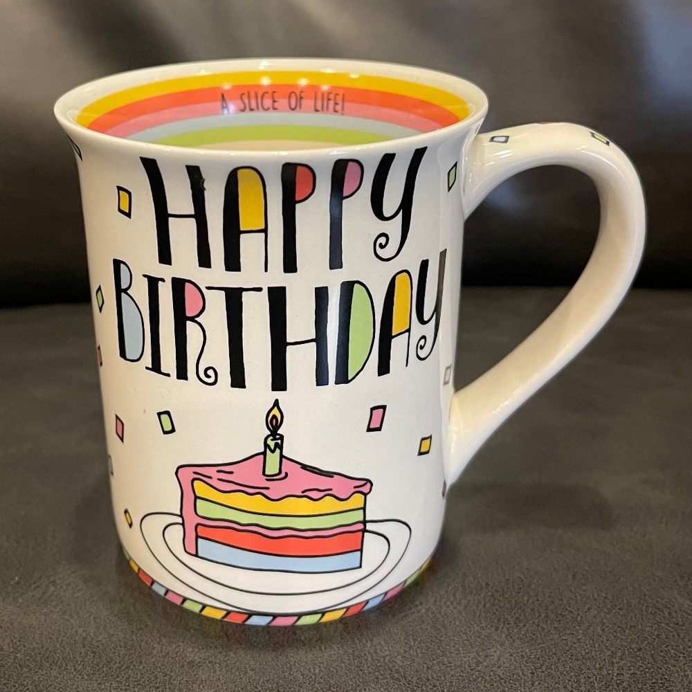 Happy birthday mug